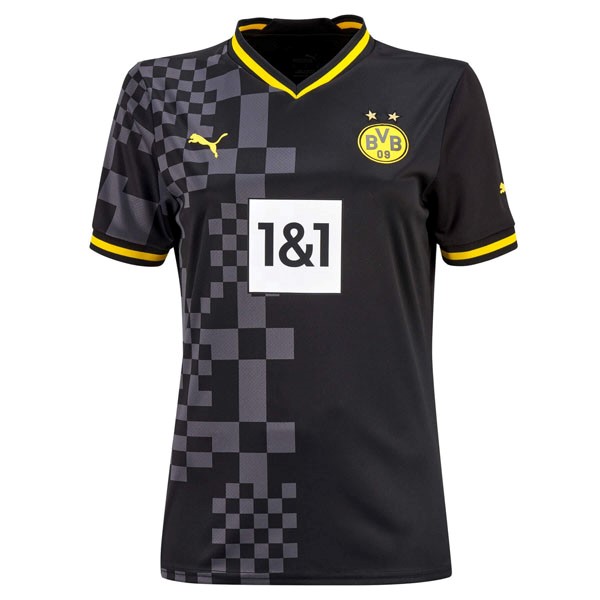 Camiseta Borussia Dortmund 2ª Mujer 2022-2023